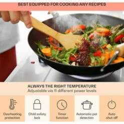 Klarstein Ramsey Double Hob 2400 W 11 Power Levels Glass Ceramic -Home Appliances Store 97224563 5