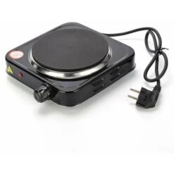 1000 W Hob, Black Ideal Kitchen Hob For Student Accommodation, In The Garden Or At The Campsite, Electric Hob With Infinitely Adjustable Thermostat -Home Appliances Store 97454416 4