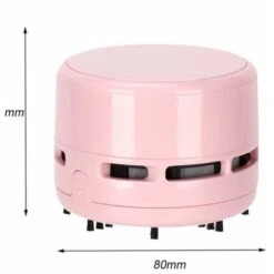 Portable Mini Vacuum Cleaner Mini Creative Desktop Vacuum Cleaner Intelligent Sweeping Robot(Blue Green), -Home Appliances Store 97687712 4