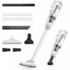 Cordless Bagless Stick Vacuum Cleaner 12000Pa With Front LED Light 6000mAh Battery Autonomy 30 Min Charge 4-5h