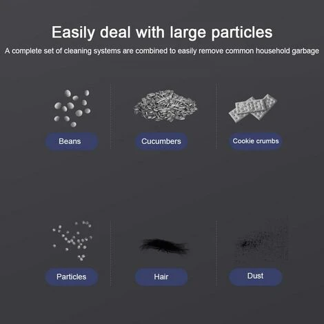 Sweeping Robot,1500Pa Smart Robot Vacuum Cleaner Multifunctional 3 In 1 Rechargeable Auto Floor Sweeping Robot (blue) 2 Sweeping Robot,1500Pa Smart Robot Vacuum Cleaner Multifunctional 3 In 1 Rechargeable Auto Floor Sweeping Robot (blue) - Image 2